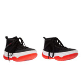 A1, logolu kumaş sneaker bot