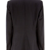 Çizgili desenli blazer