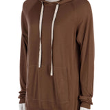 Kapüşonlu, pamuklu sweatshirt