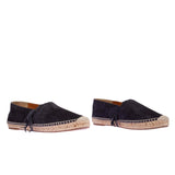 Püsküllü, hasır tabanlı espadril
