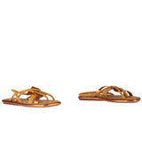 Bantlı süet - deri sandalet