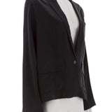 Astarsız, ipek blazer