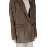Parlak dokulu blazer