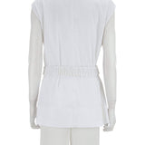 Oversize, monili, keten yelek