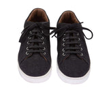Logolu, kumaş sneaker