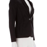 Dikiş süslemeli, pamuklu blazer