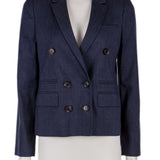 Astarlı, keten blazer ceket