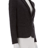 Kırçıllı, yün - keten blazer