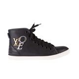 Logolu Love yazılı deri sneaker bot