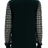 Sportmax, dantelli, yün gömlek