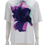 Sportmax, desenli, pamuklu t-shirt