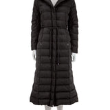Weekend, uzun, kemerli puffer mont