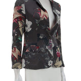McQ, çiçekli desenli ipek blazer