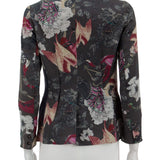McQ, çiçekli desenli ipek blazer