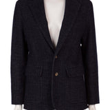 Polo, desenli, yünlü blazer