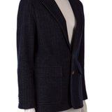 Polo, desenli, yünlü blazer