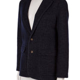Polo, desenli, yünlü blazer