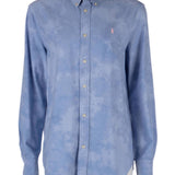 Batik desenli, pamuklu gömlek