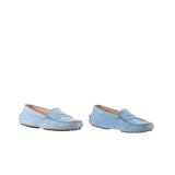 Logolu, süet loafer