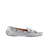Logo baskılı metal tokalı loafer