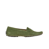 Logolu, süet loafer