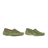 Logolu, süet loafer