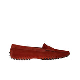 Logolu, süet loafer