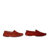 Logolu, süet loafer