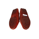 Logolu, süet loafer