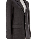 Defile, çizgili, yünlü blazer