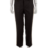 Yanları şeritli, yün pantolon