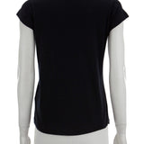 Yazılı, pamuklu t-shirt